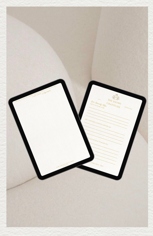Her Awakening (Digital) Gratitude Journal
